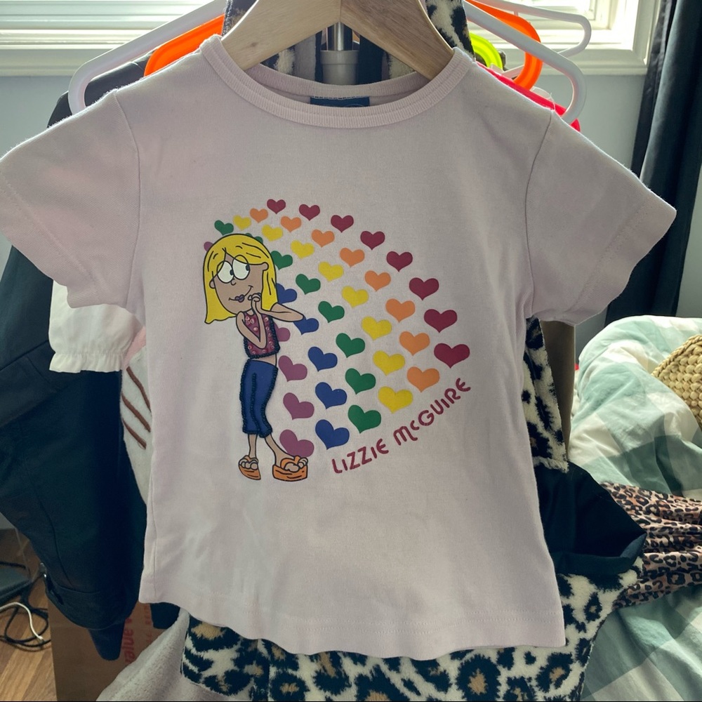 lizzie mcguire baby tee